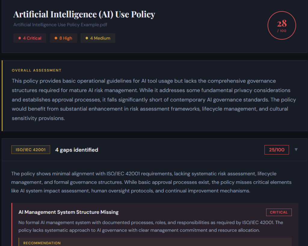ai policy gap screenshot